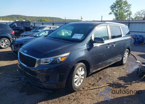 2017 Kia Sedona Lx from USA, damaged, VIN KNDMB5C1XH6242672